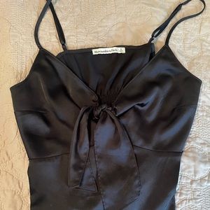 Abercrombie & Fitch black top silk